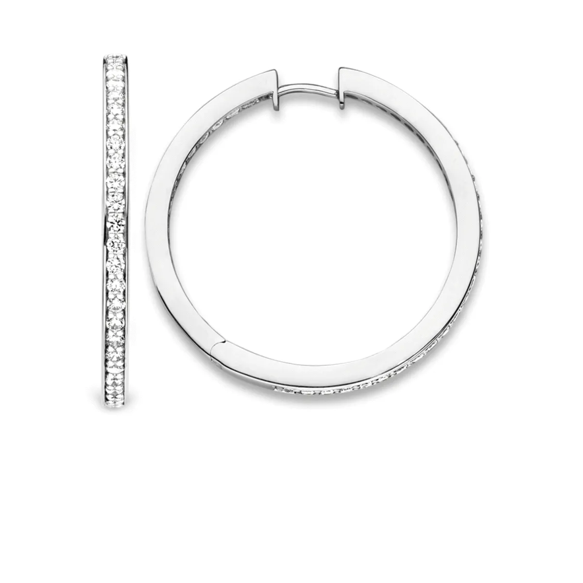 Серьги из серебра TI SENTO MILANO 7402ZI